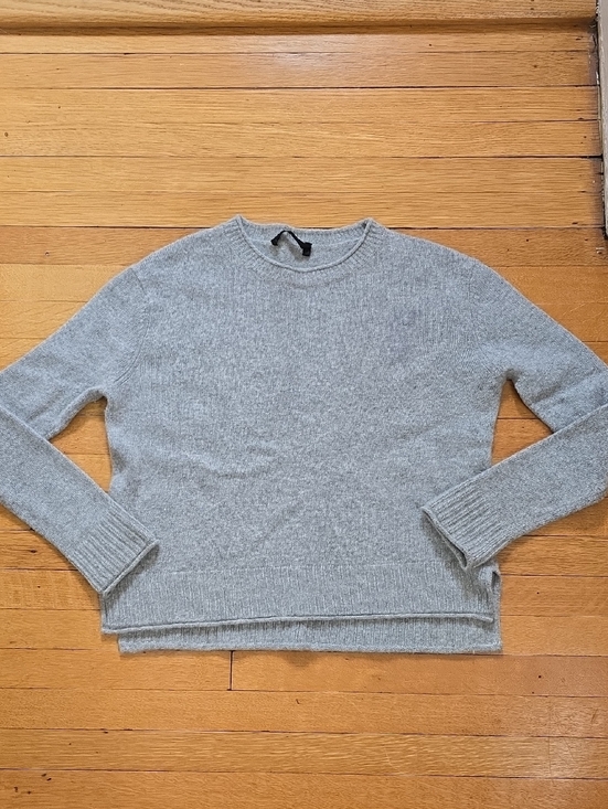 Jenni Kayne Sweaters - Jenni Kayne, Everyday Gray Wool Cashmere Blend Crewneck Sweater, EUC, W's XS